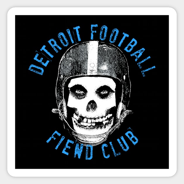 DETROIT FOOTBALL FIEND CLUB Sticker by unsportsmanlikeconductco